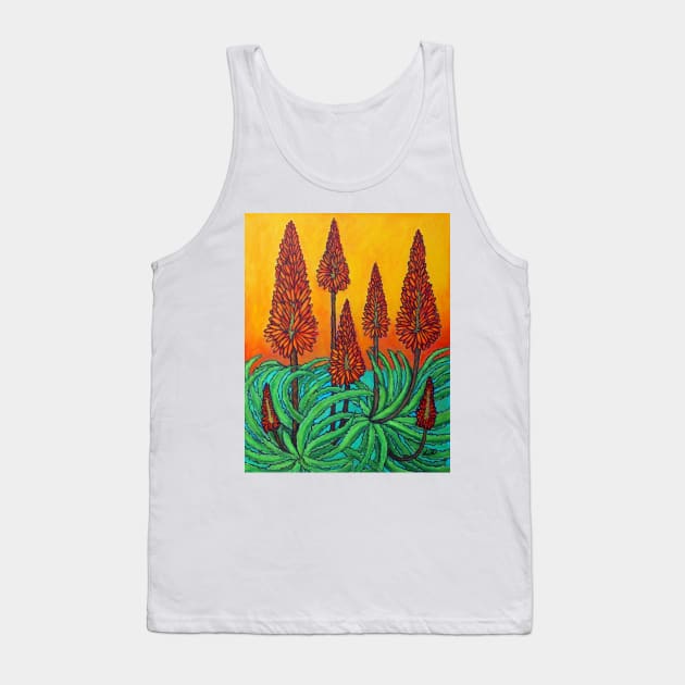 South African Fireball Tank Top by LisaLorenz